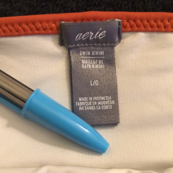 Aerie Retro White Bikini Set - Picture 3 of 8